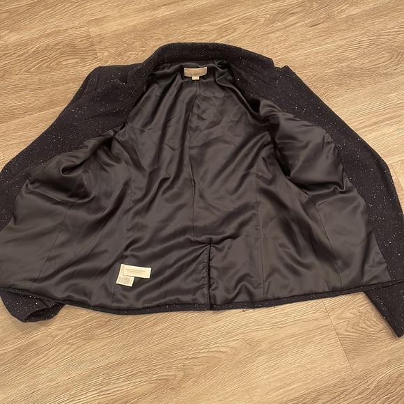 Ann Taylor Loft navy wool blend jacket Size 0 - Picture 11 of 13